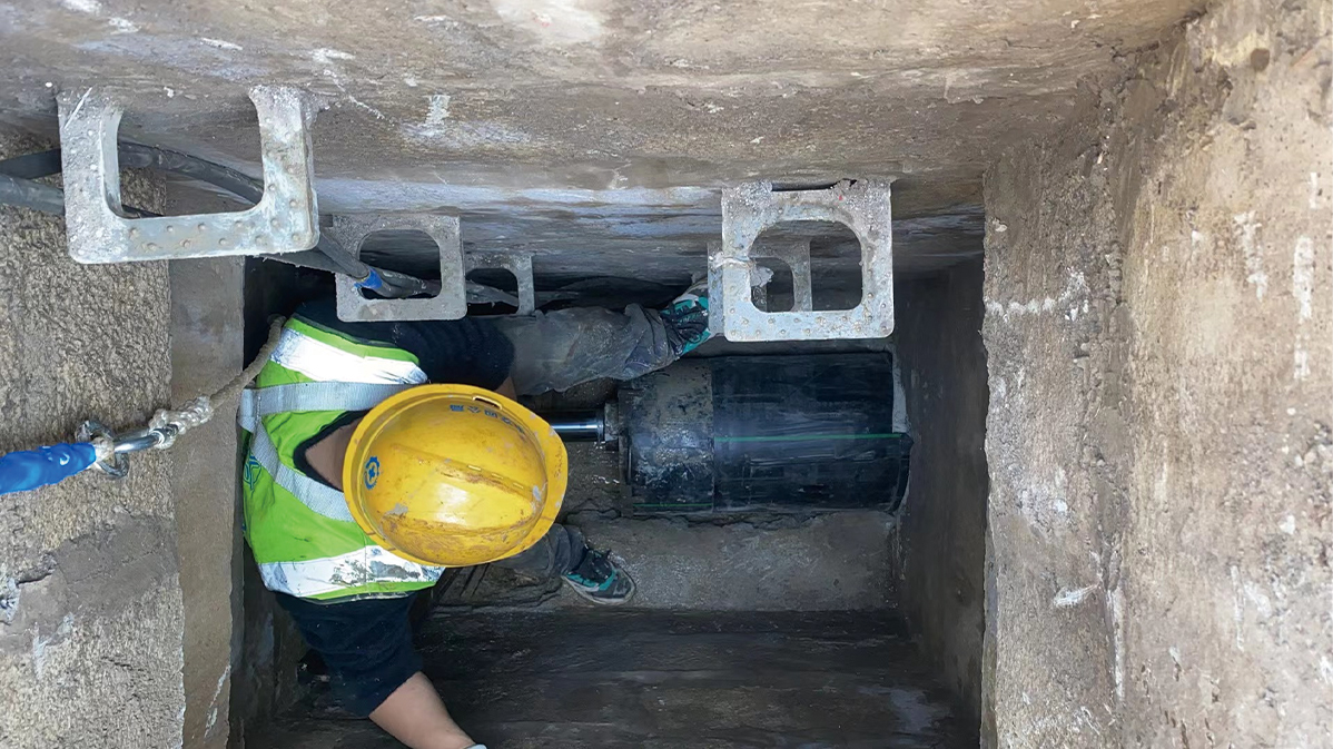 萝北HDPE短管内衬法